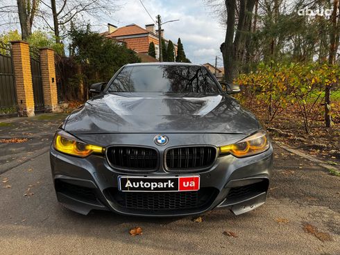 BMW 3 серия 2016 серый - фото 2