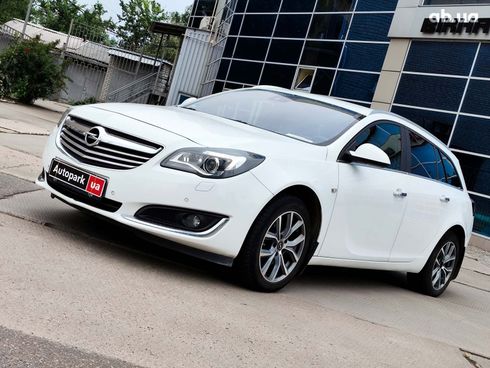 Opel Insignia 2014 белый - фото 3