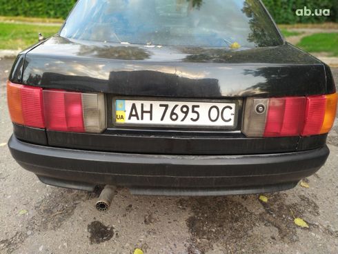 Audi 80 1987 черный - фото 5