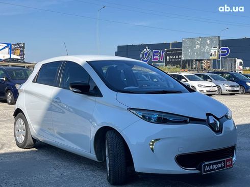Renault Zoe 2014 белый - фото 14