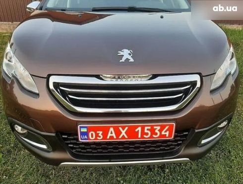 Peugeot 2008 2015 коричневый - фото 9