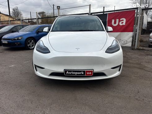 Tesla Model Y 2024 белый - фото 15