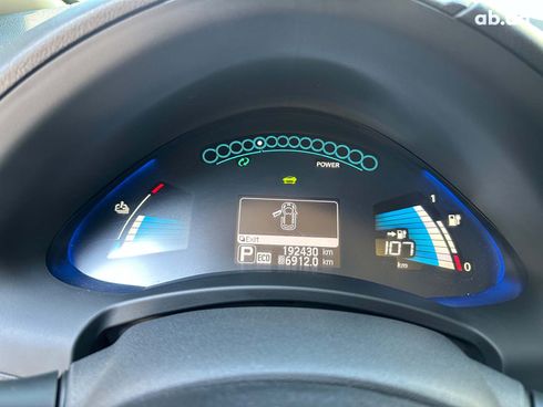 Nissan Leaf 2017 синий - фото 23