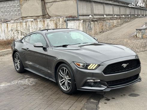 Ford Mustang 2016 серый - фото 5