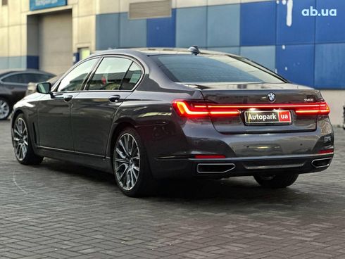 BMW 7 серия 2019 синий - фото 10