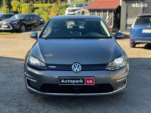 Volkswagen e-Golf 2016 серый - фото 2