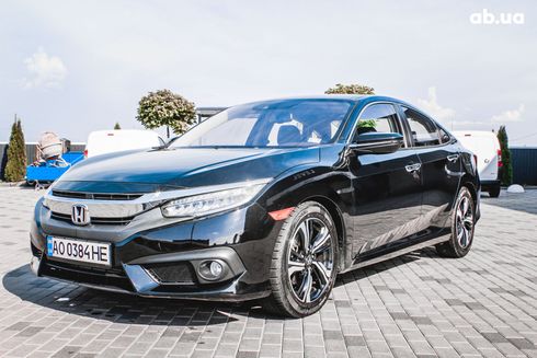 Honda Civic 2016 черный - фото 3