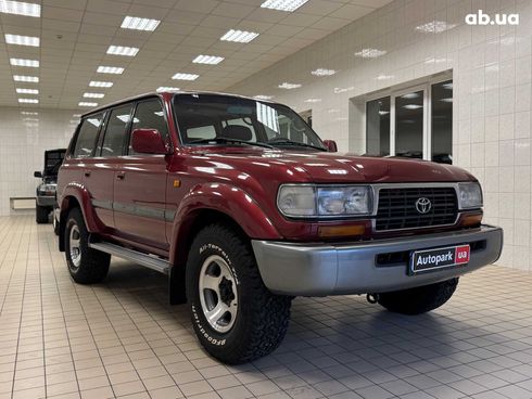 Toyota Land Cruiser 1997 красный - фото 5