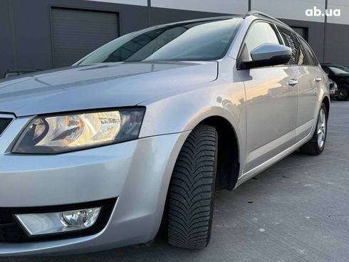 Skoda octavia a7 2013 серый - фото 4