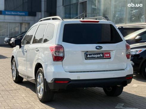 Subaru Forester 2014 белый - фото 5