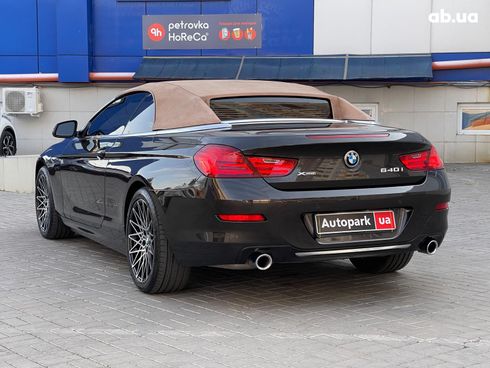 BMW 6 серия 2015 черный - фото 6