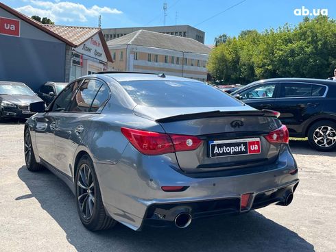 Infiniti Q50 2015 серый - фото 12