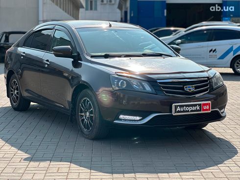 Geely Emgrand 7 2017 коричневый - фото 3
