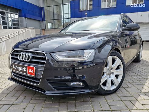 Audi A4 2014 черный - фото 3