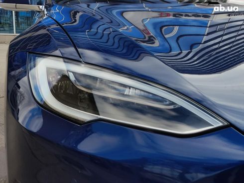 Tesla Model S 2017 синий - фото 12