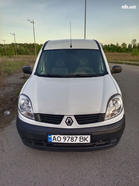 Renault Kangoo 2007 белый - фото 16