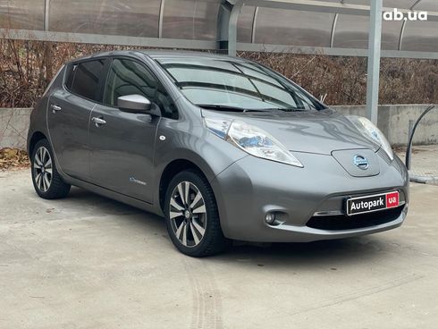 Nissan Leaf 2016 серый - фото 3