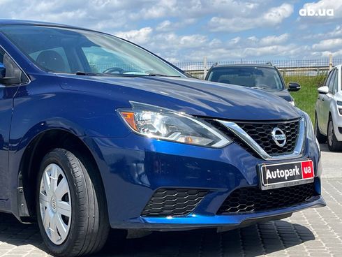 Nissan Sentra 2016 синий - фото 16