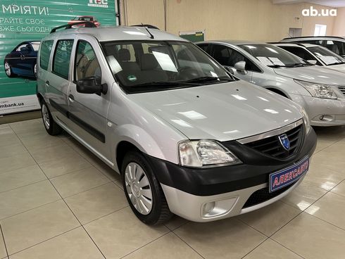 Dacia Logan 2008 серебристый - фото 16