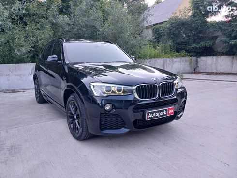 BMW X3 2017 черный - фото 3