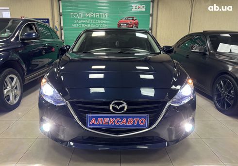 Mazda 3 2016 синий - фото 5