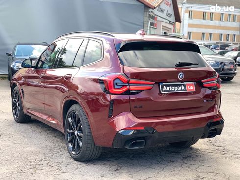 BMW X3 2022 красный - фото 6