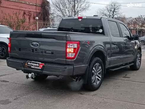 Ford f-150 2021 серый - фото 16