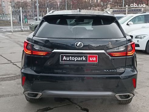 Lexus rx 350 2018 черный - фото 5