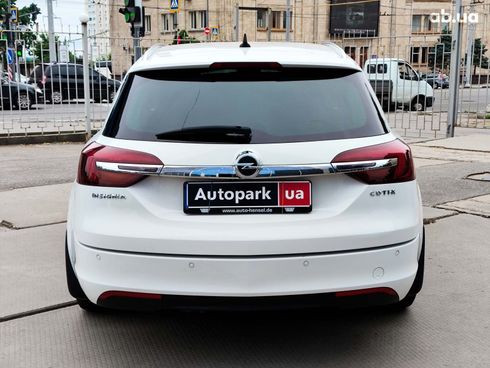 Opel Insignia 2014 белый - фото 6