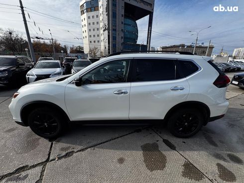 Nissan Rogue 2017 белый - фото 4