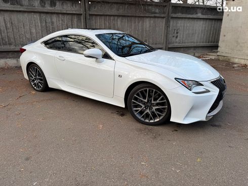 Lexus RC 2017 белый - фото 4