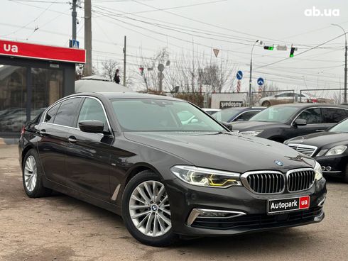 BMW 5 серия 2017 коричневый - фото 12