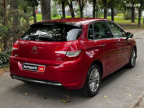 Citroёn C4 2011 красный - фото 6