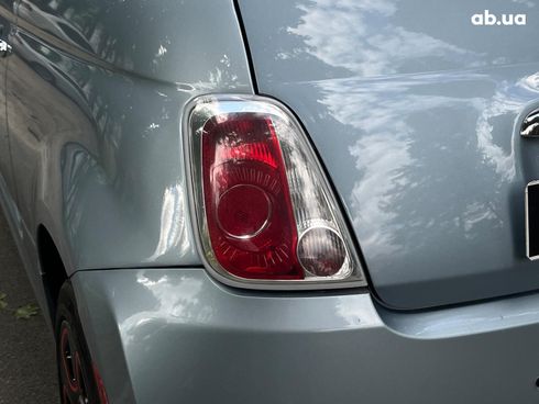 Fiat 500E 2014 синий - фото 28