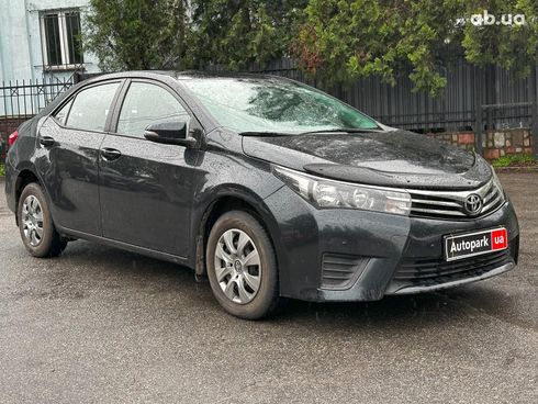 Toyota Corolla 2015 черный - фото 4