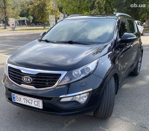 Kia Sportage 2011 черный - фото 2