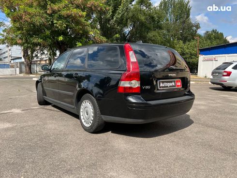 Volvo V50 2005 черный - фото 3