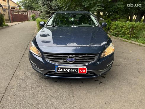 Volvo S60 2014 синий - фото 2