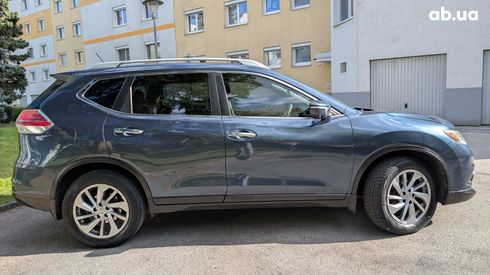 Nissan Rogue 2014 синий - фото 4
