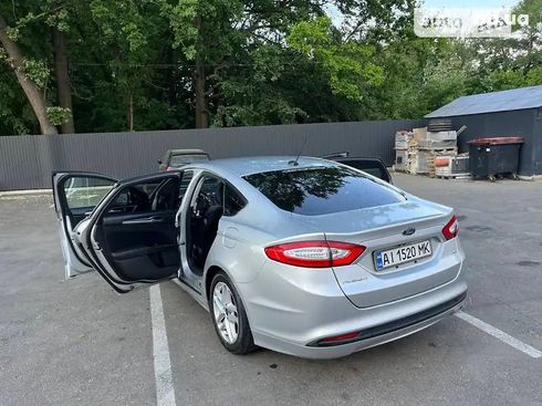 Ford Fusion 2015 серебристый - фото 9