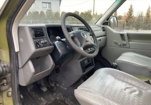 Volkswagen Transporter 2003 зеленый - фото 5