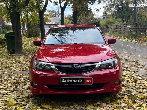 Subaru Impreza 2008 красный - фото 3