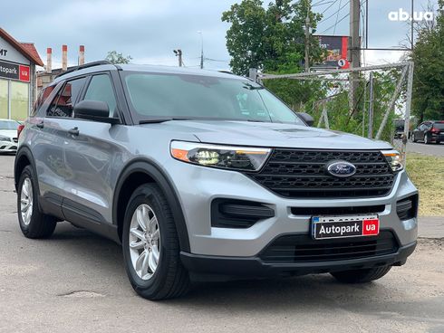 Ford Explorer 2020 серый - фото 3