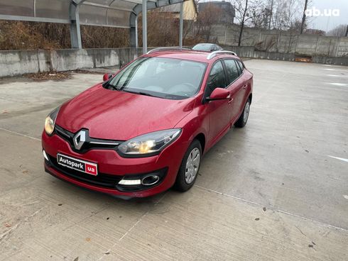 Renault Megane 2015 красный - фото 8