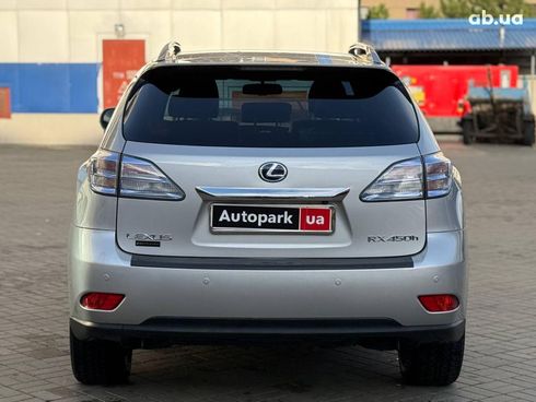 Lexus rx 450 h 2011 серый - фото 7