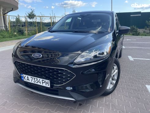 Ford Escape 2022 черный - фото 2