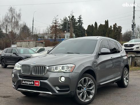 BMW X3 2014 серый - фото 3