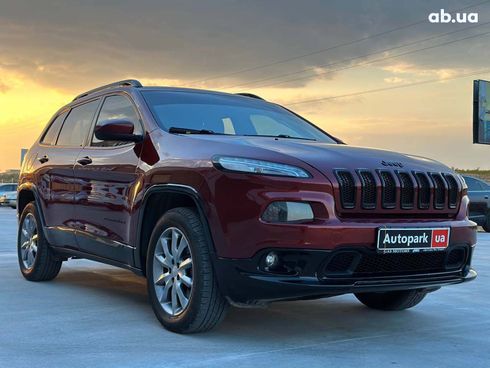 Jeep Cherokee 2017 красный - фото 13