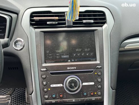 Ford Fusion 2015 синий - фото 16