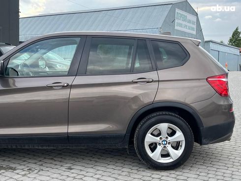 BMW X3 2010 коричневый - фото 5